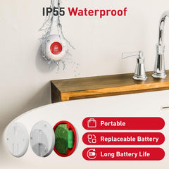 CallToU receiver plugged into outlet for constant availability