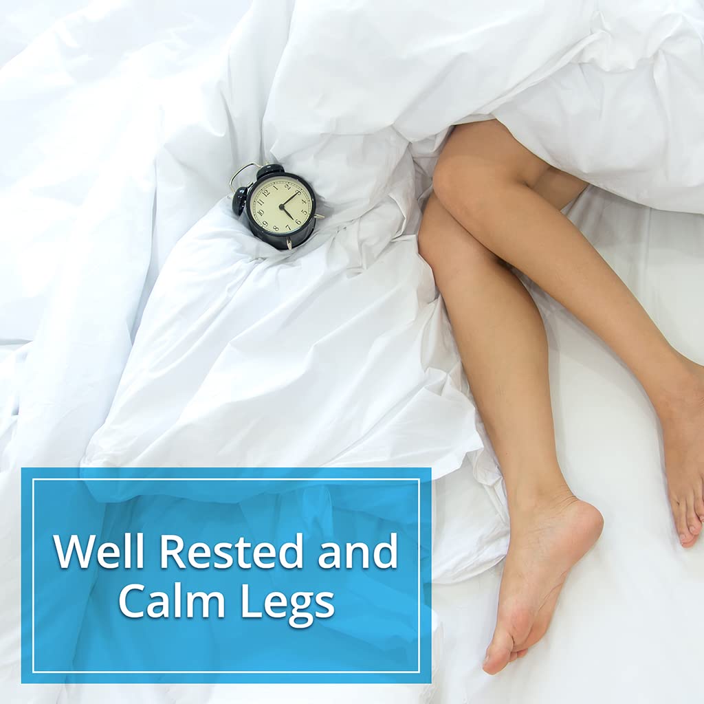 Close-up of Calm Legs tablets for easy daily use.