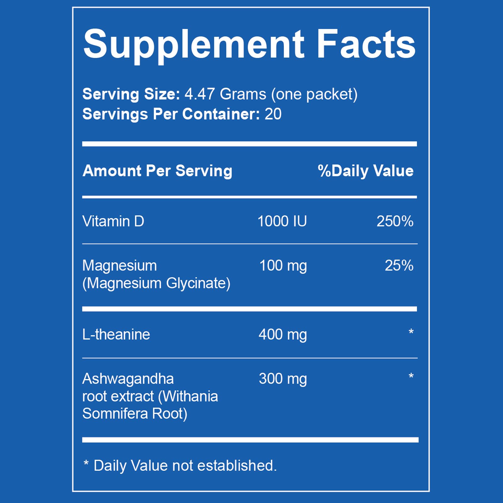 Calmify packets close-up, convenient for on-the-go use.