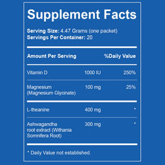 Calmify packets close-up, convenient for on-the-go use.