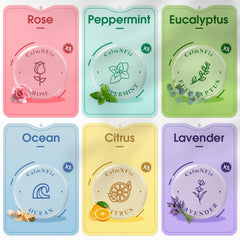 CalmNFiz shower steamers display vibrant colors for a spa-like shower.