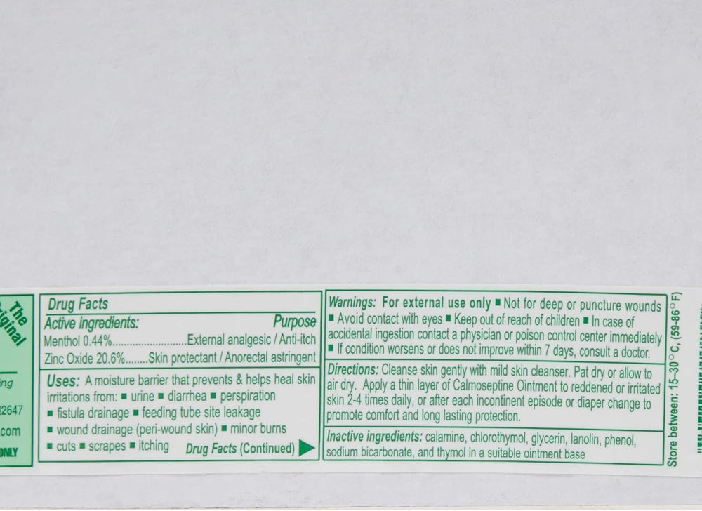 Triple-pack Calmoseptine ointment for convenient skin care