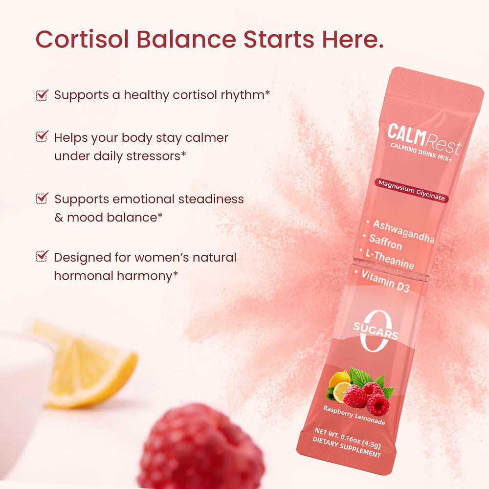 CalmRest with vitamin D3 boost supporting daily vitality.