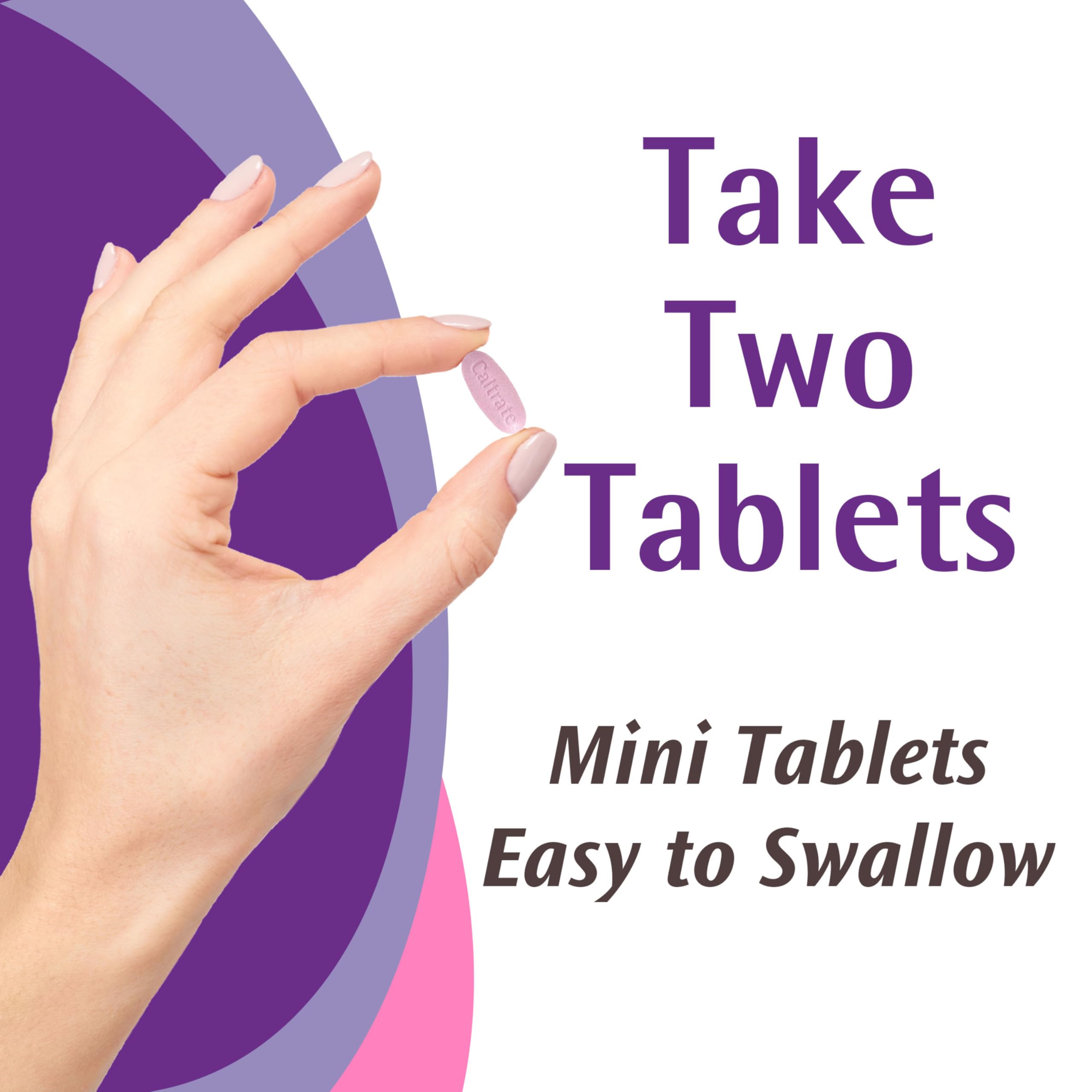Caltrate Minis 150-count bottle emphasizes long-term supply