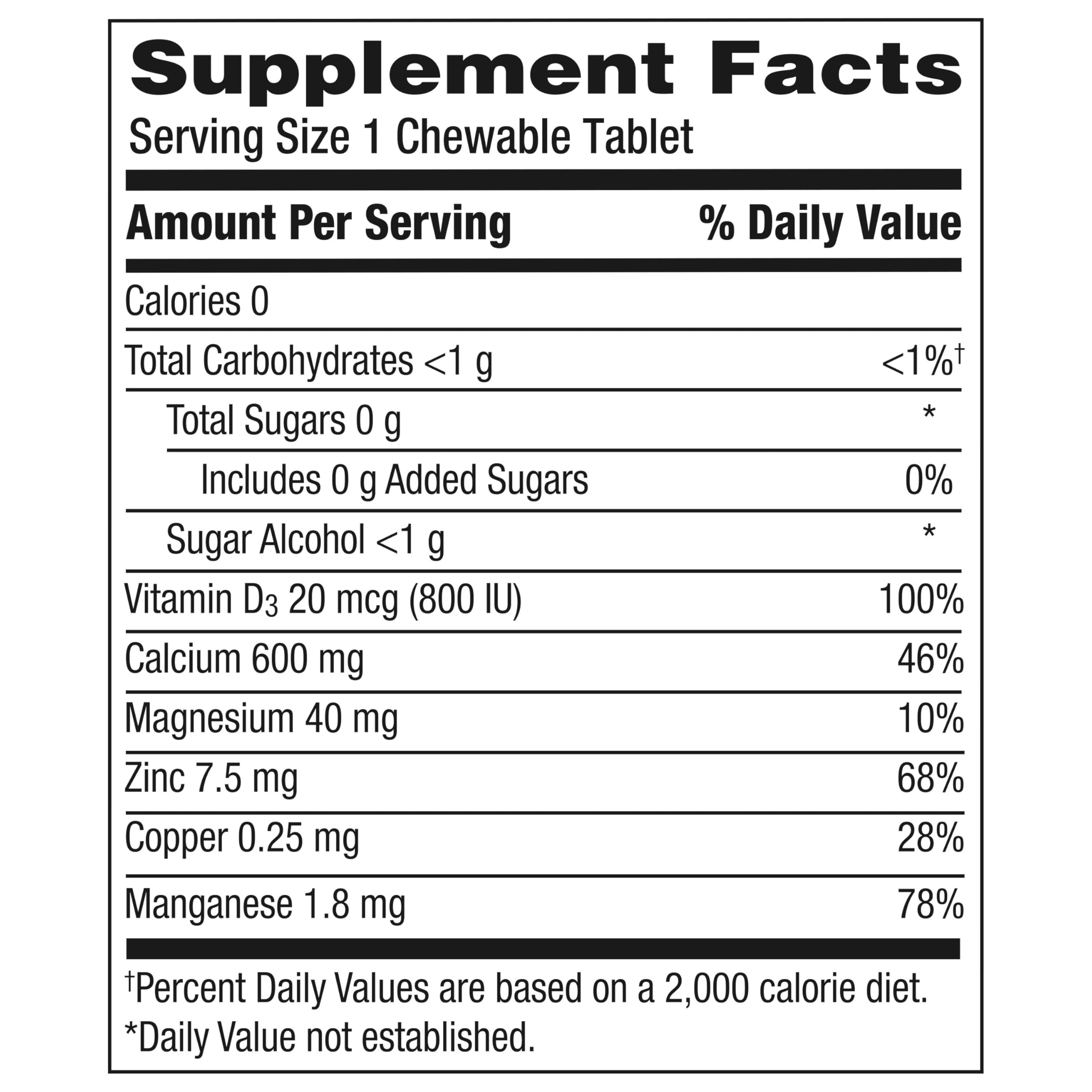 Chewable tablets dissolving quickly for easy consumption.