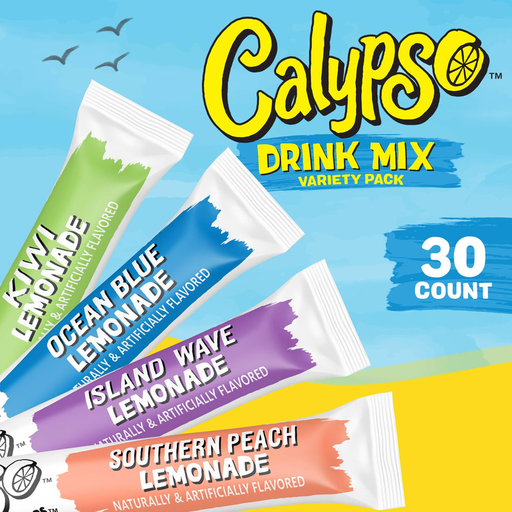 Calypso Singles To Go Southern Peach packet adds a peachy lemonade twist.