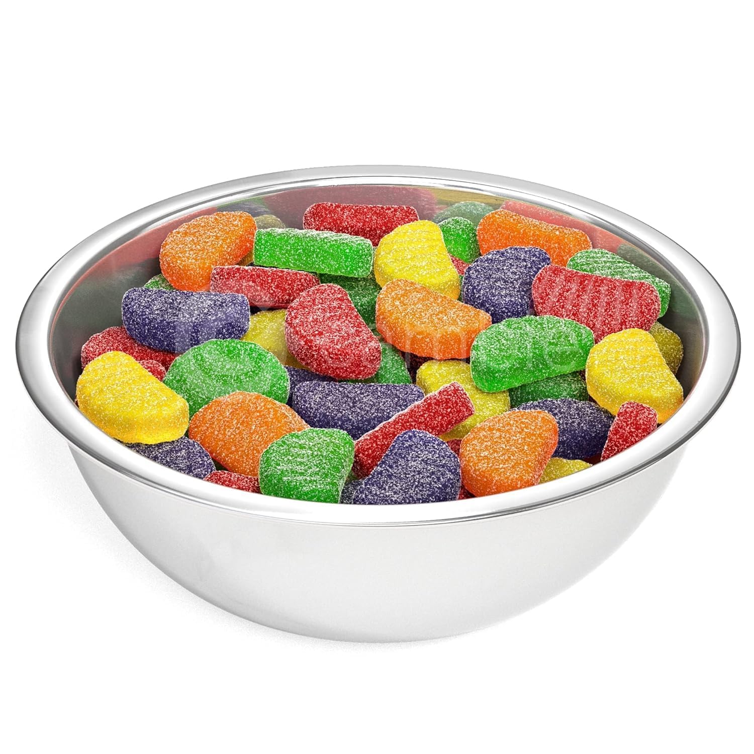 Cambie Fruit Slices Dust-Sugar Surface, inviting colorful snack centerpiece.