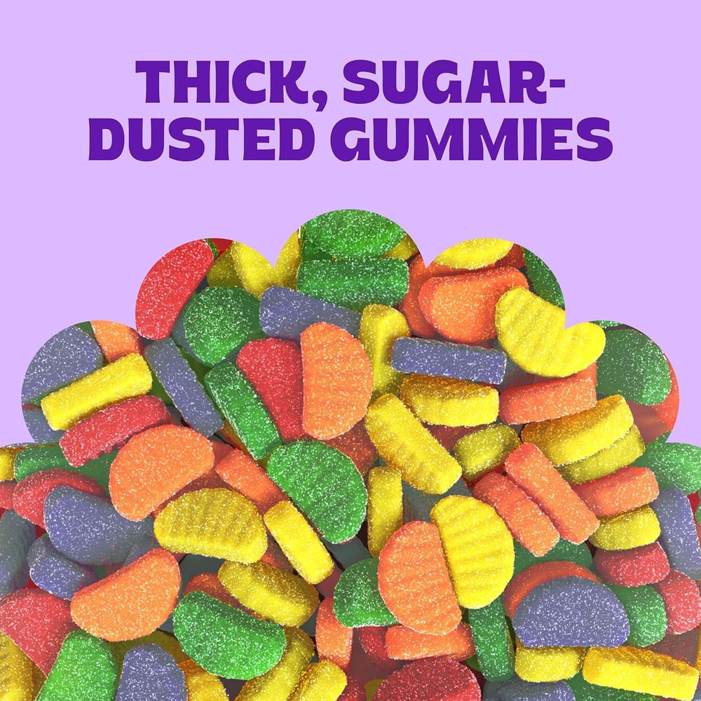Cambie Soft Chewy Candies close-up, sugared surface hints at melt-in-mouth texture.