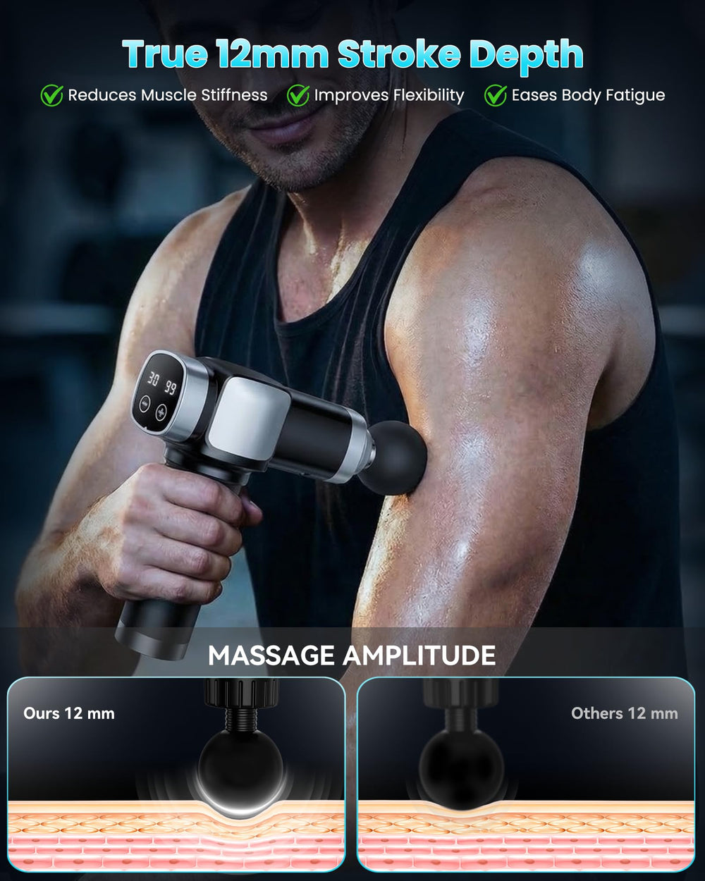 CAMEFER back and neck relief with 12 mm depth and up to 3200 RPM