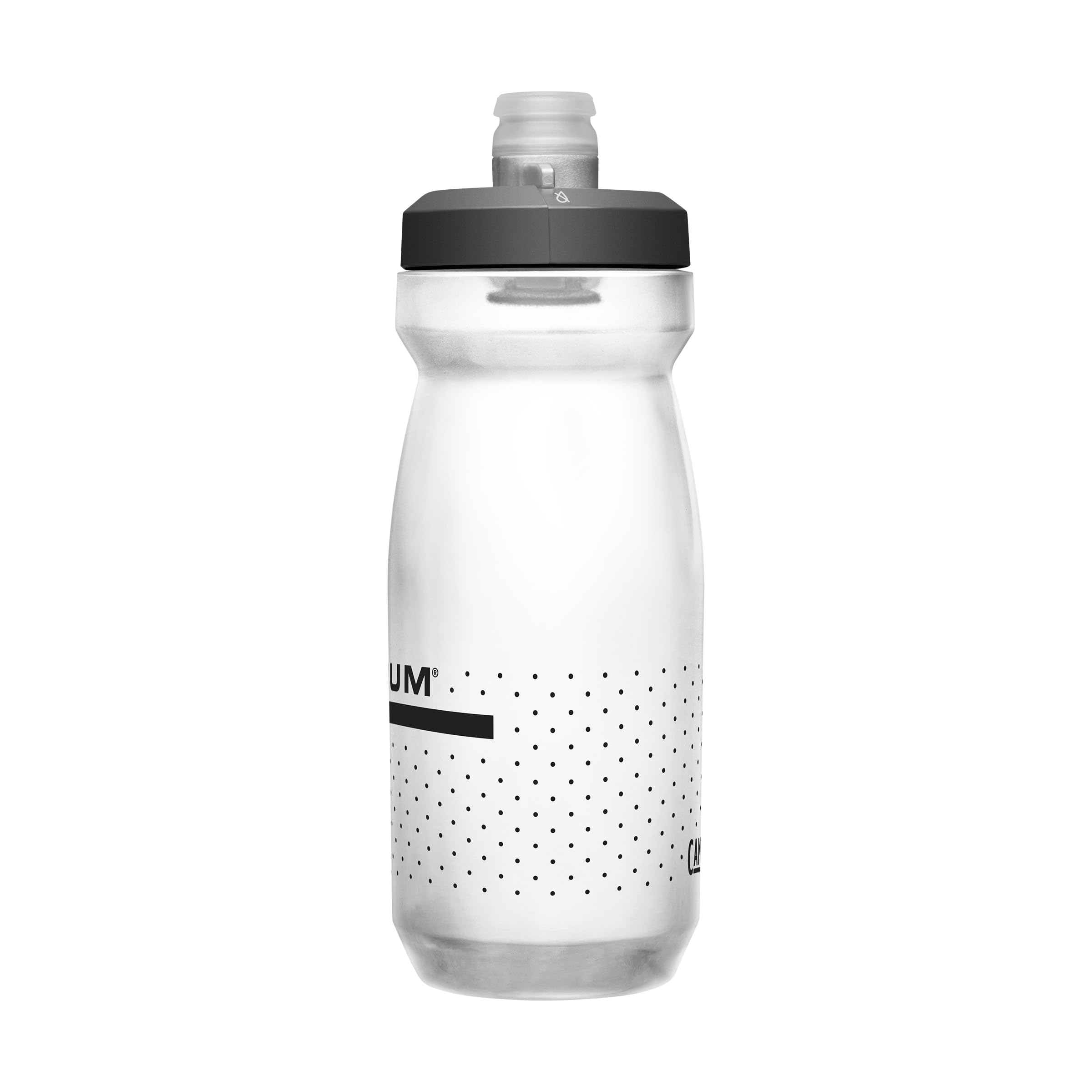 CamelBak Podium squeeze action demonstrates effortless hydration during climbs.