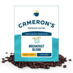 Cameron's Coffee Breakfast Blend 4 lb bag—premium whole beans for a smooth morning