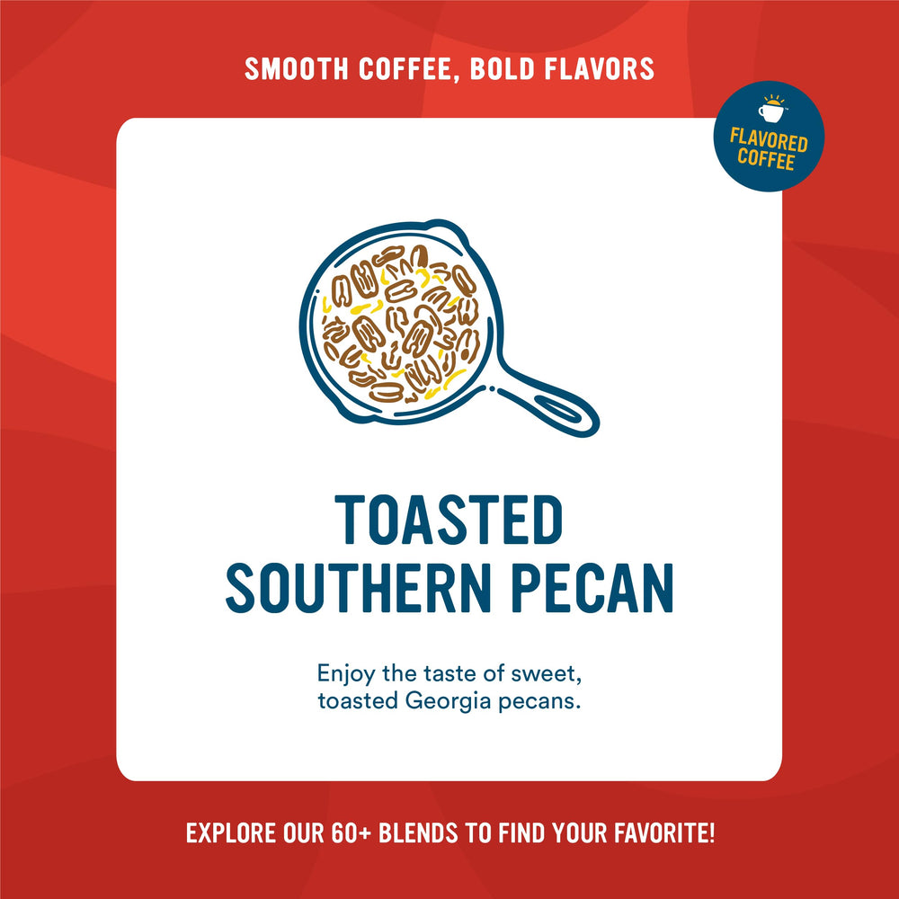 Cameron's Coffee pouring into a mug delivers a smooth, full-flavor experience.