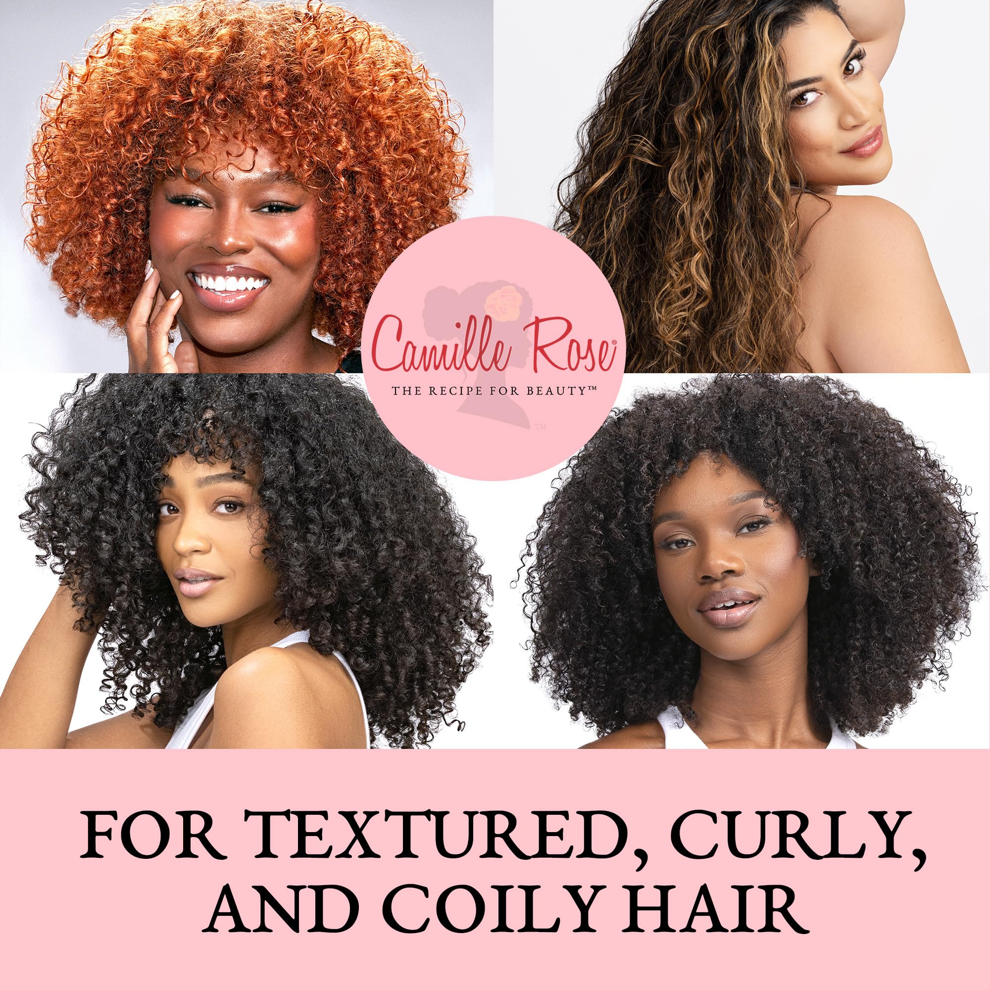 Camille Rose Guava Slip Detangling Shampoo creates a rich lather on hair