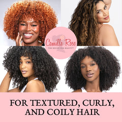Camille Rose Guava Slip Detangling Shampoo creates a rich lather on hair