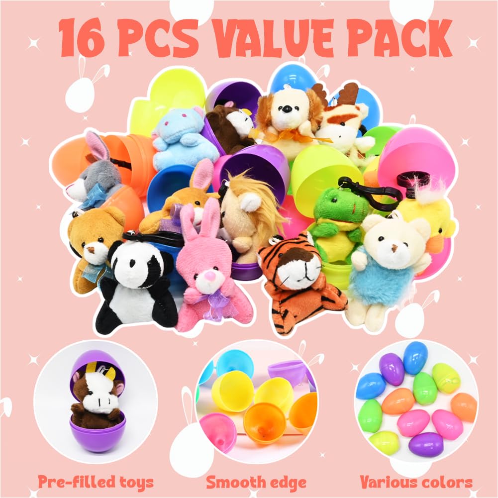 CAMIRUS colorful Easter eggs and plush pals brighten baskets