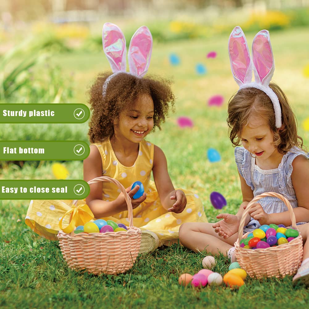 CAMIRUS eggs arranged for egg hunt setup and hanging