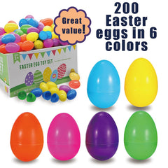 CAMIRUS hinged Easter eggs designed for easy filling and reuse