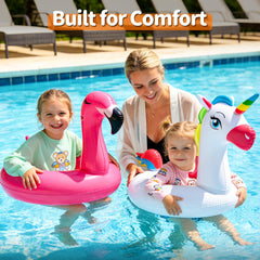 Camlinbo two-pack pool floats, ideal for siblings sharing the fun.