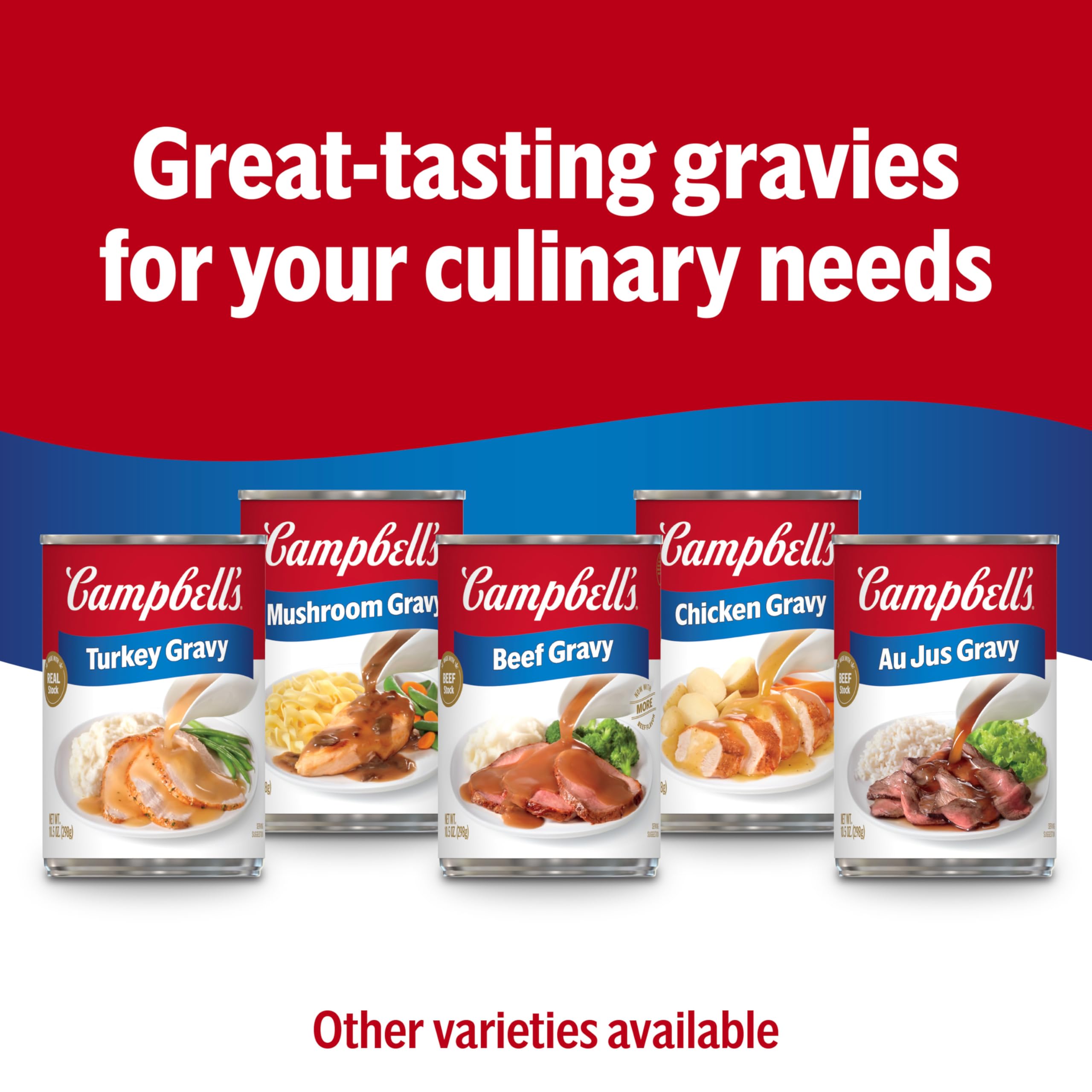 Dipping dumplings in Campbell's Chicken Gravy for richer flavor