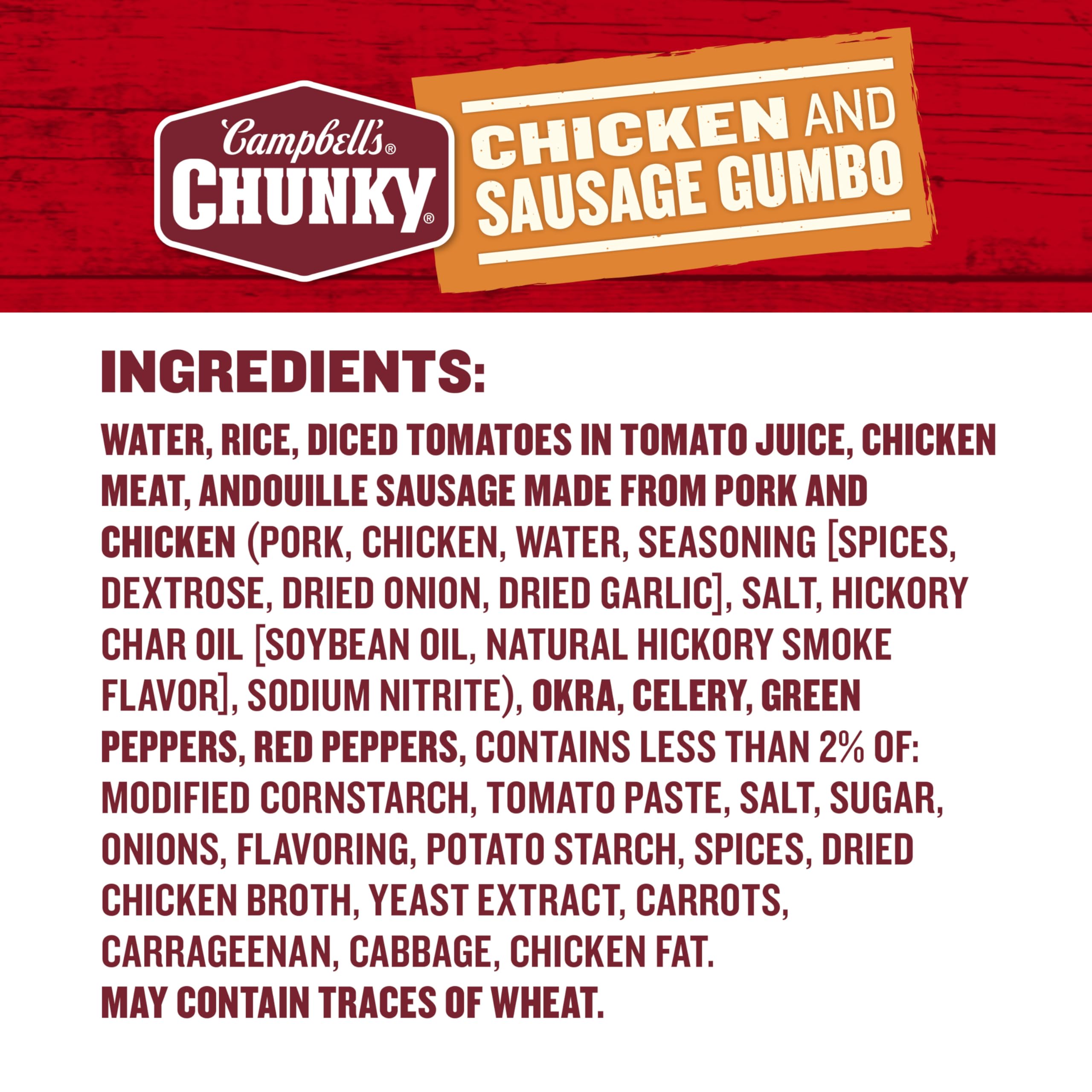 Campbell’s Chunky Gumbo microwave-ready can image, showing quick heat for a satisfying lunch.