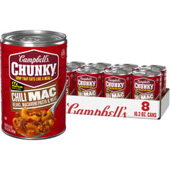 Campbell's Chunky Chili Mac in a bowl, a satisfying meal for busy days