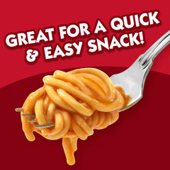 Campbell's Spaghetti microwave-ready option heats in minutes for busy weeknights