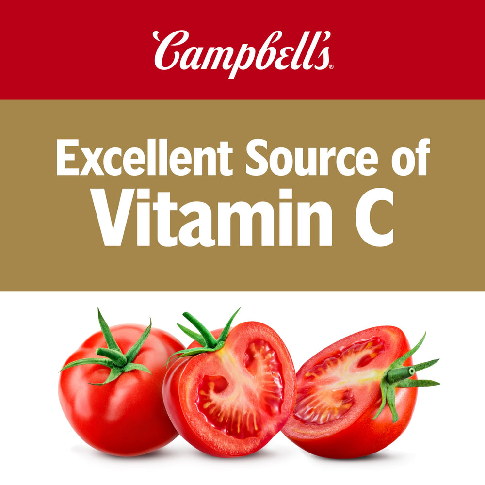 Campbell's tomato juice used as a mocktail base with a lime twist