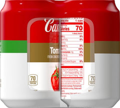 Morning glass of Campbell's tomato juice to brighten your day