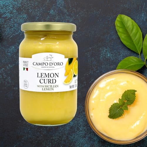 CAMPO D'ORO lemon curd used as a bake filling in tarts and cakes
