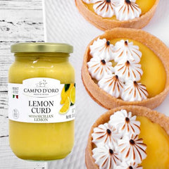 CAMPO D'ORO lemon curd for croissant dipping with creamy tang