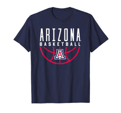 Campus Lab Arizona Wildcats basketball arch t-shirt perfect for game days and tailgates
