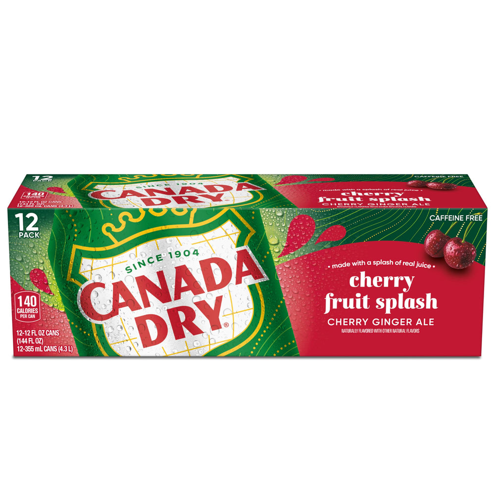 Canada Dry Fruit Splash Cherry Ginger Ale as a cocktail mixer