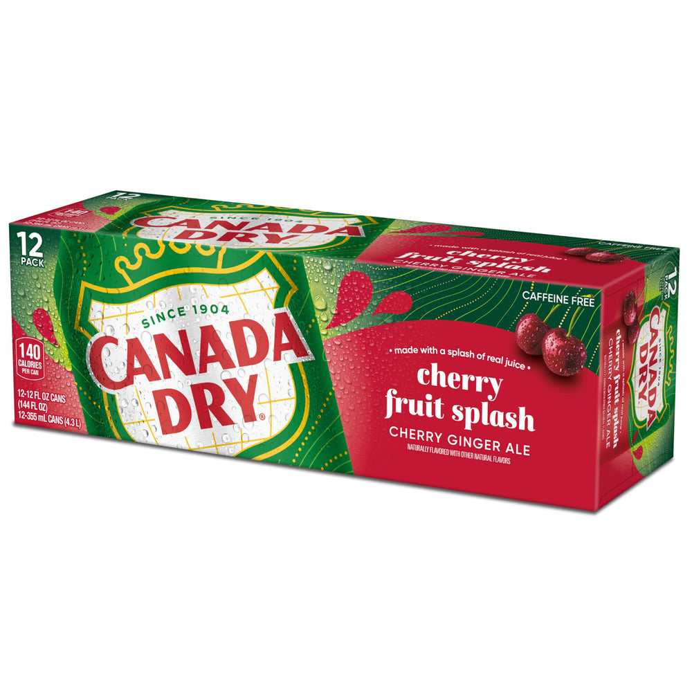 Porch-side Canada Dry Fruit Splash refreshment moment