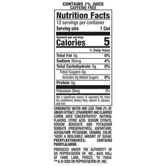 Canada Dry Fruit Splash can highlighting zero sugar option for easy sipping.