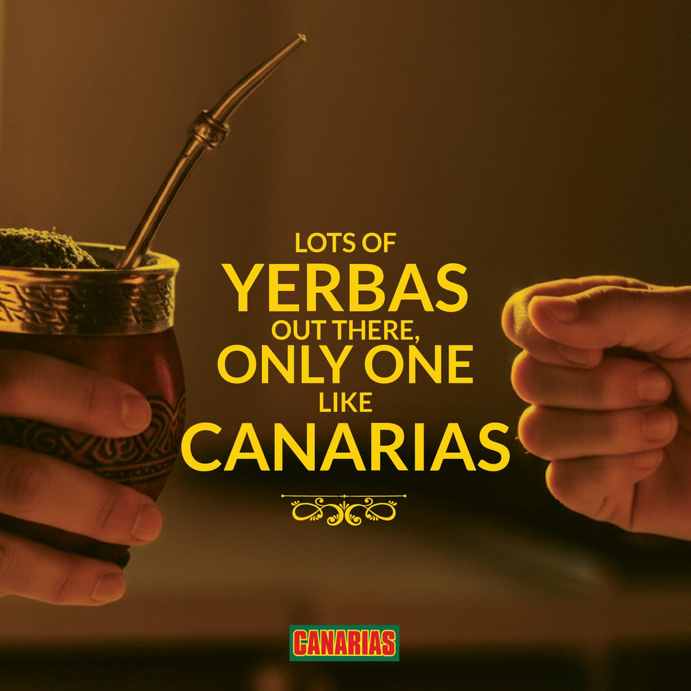 Canarias Yerba Mate 1 kg pack designed for regular, convenient daily use.