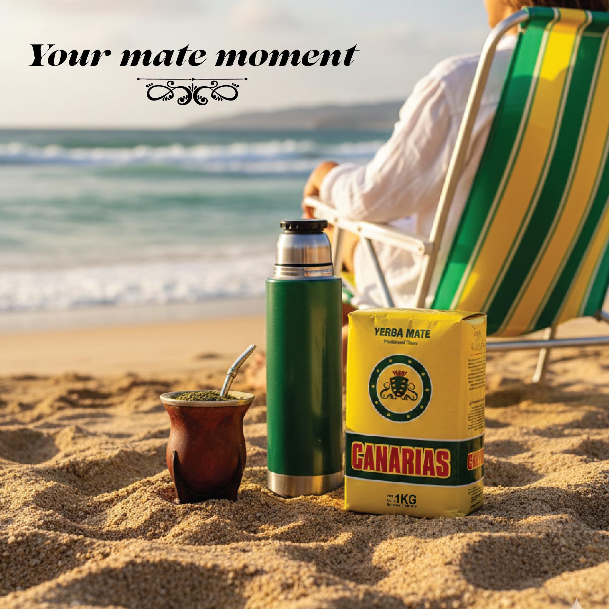 Canarias Yerba Mate dense aroma enhances mindful brewing sessions.
