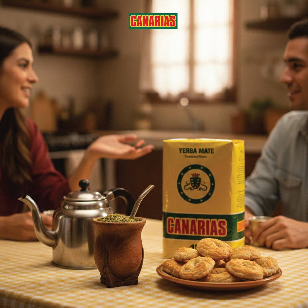 Canarias Yerba Mate sealed packaging preserves freshness and aroma.