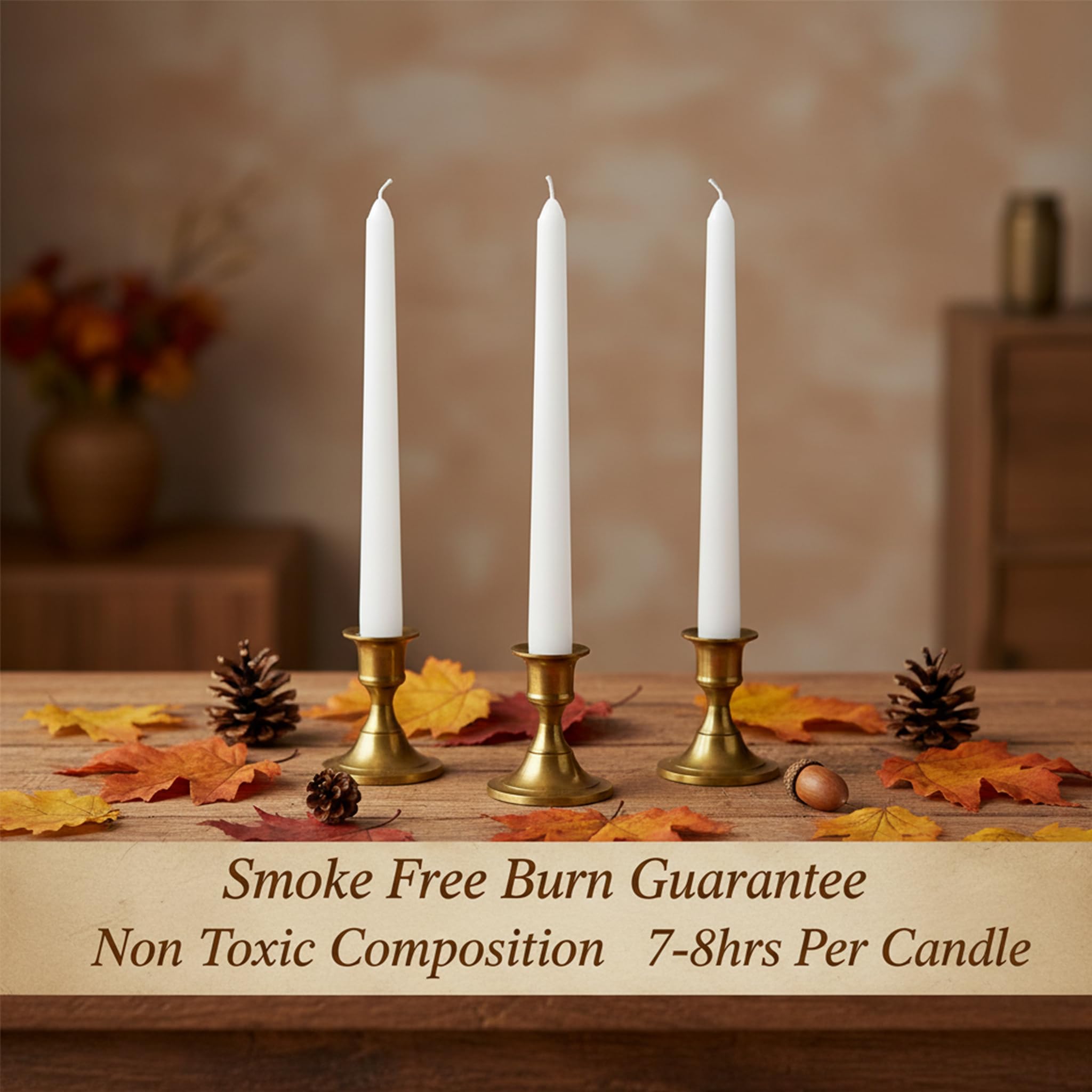 candlesee 0.75 inch base taper for standard candlesticks.
