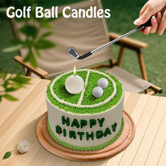 Candoll golf ball decorations for sporty centerpiece and decor
