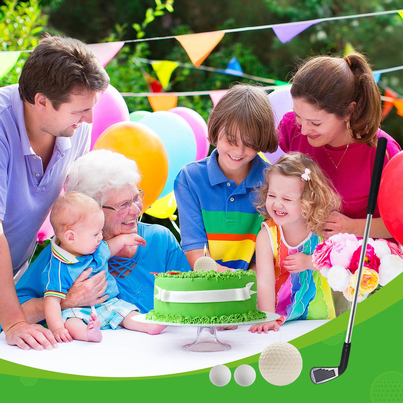 Candoll golf themed party decorations elevate birthday celebrations