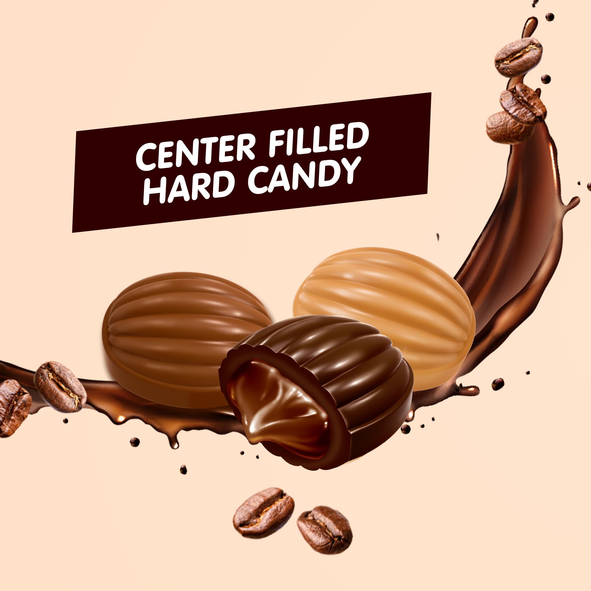 Candy Break Coffee Drops Individually Wrapped for freshness and on-the-go snacking.