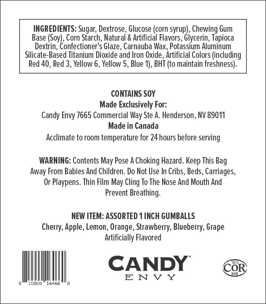 Candy Envy 2lb bag view perfect bulk candy for events