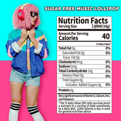 Candy Master MeCandy 4D Strawberry-shape lollipop; flavorful bite with built in sound.
