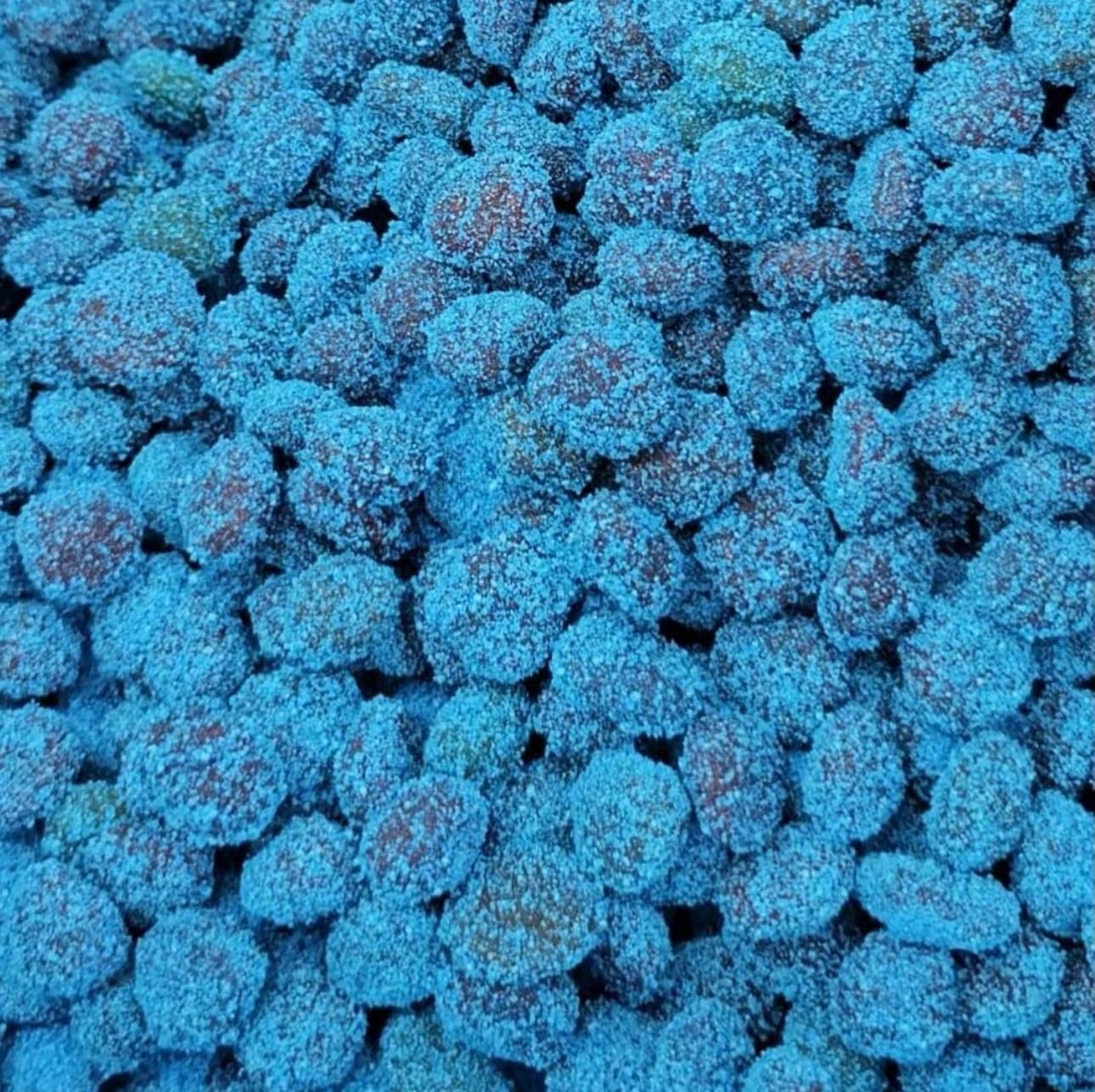 CandyLand USA Sour Blue Raspberry Gushers bursting tangy bites for bold flavor lovers