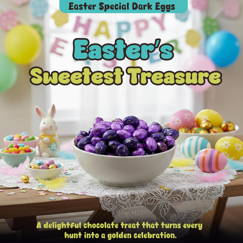Candylish 1 lb bulk Easter candy bag, ideal for baskets and parties.