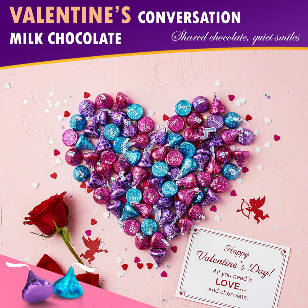 Candylish Conversation Milk Chocolate bulk bag displayed for parties and candy bowls