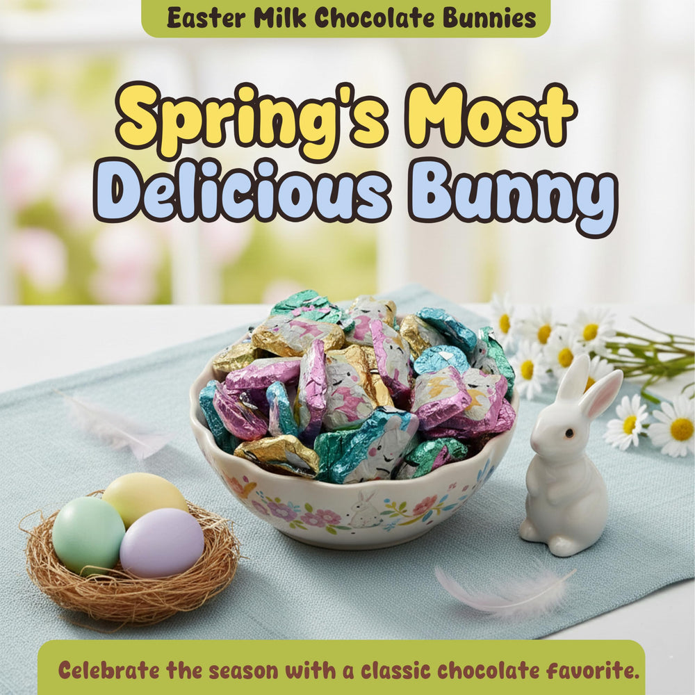 Candylish Easter basket stuffer, charming favors for classrooms and church events.