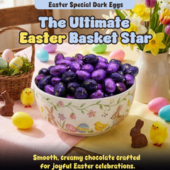 Candylish Easter eggs add colorful accents to baskets and gifts.