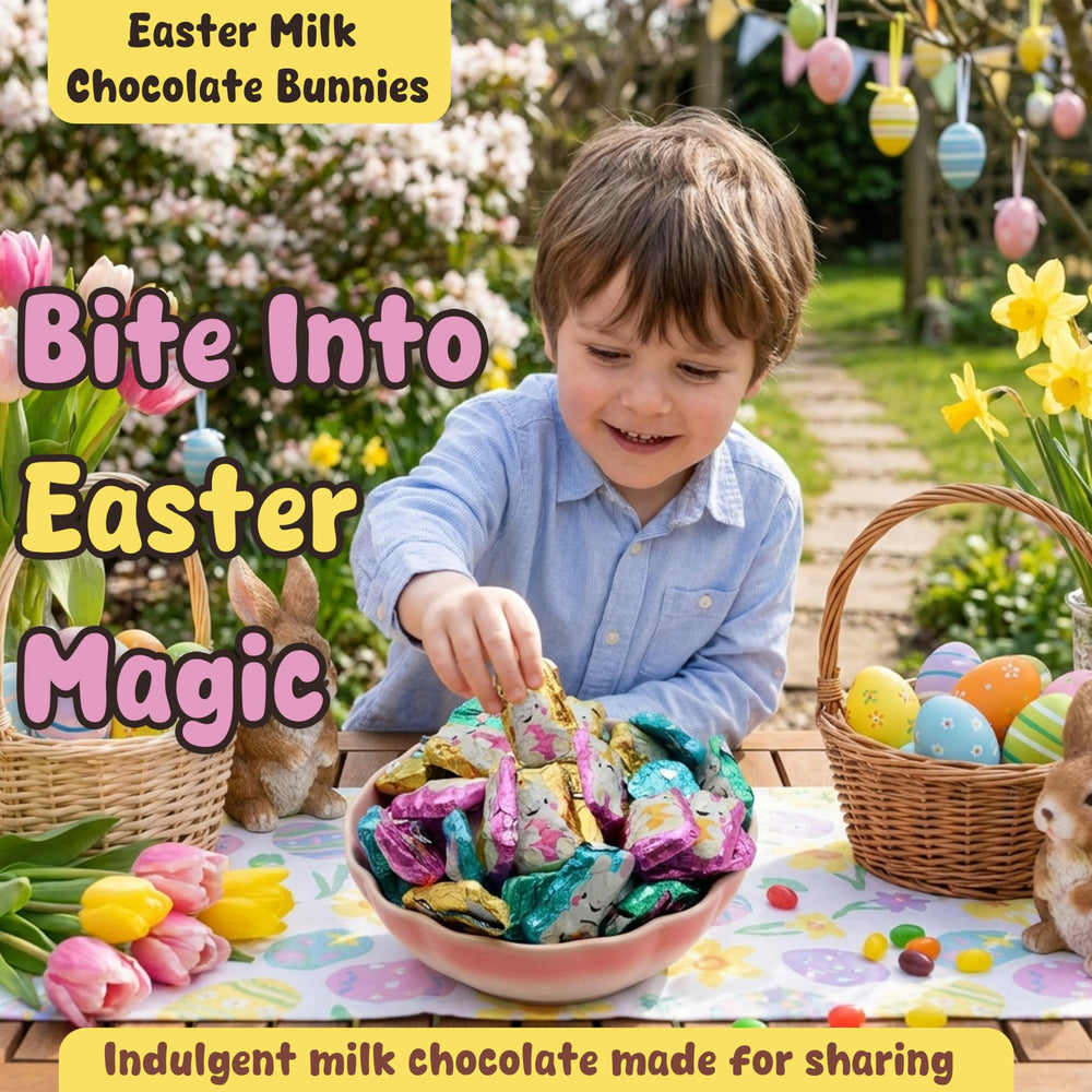 Candylish individually wrapped minis, convenient for egg hunts and party favors.