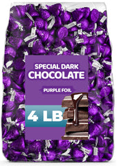 Candylish Special Dark Chocolate with purple foil wrap, ideal for gifting and sharing.